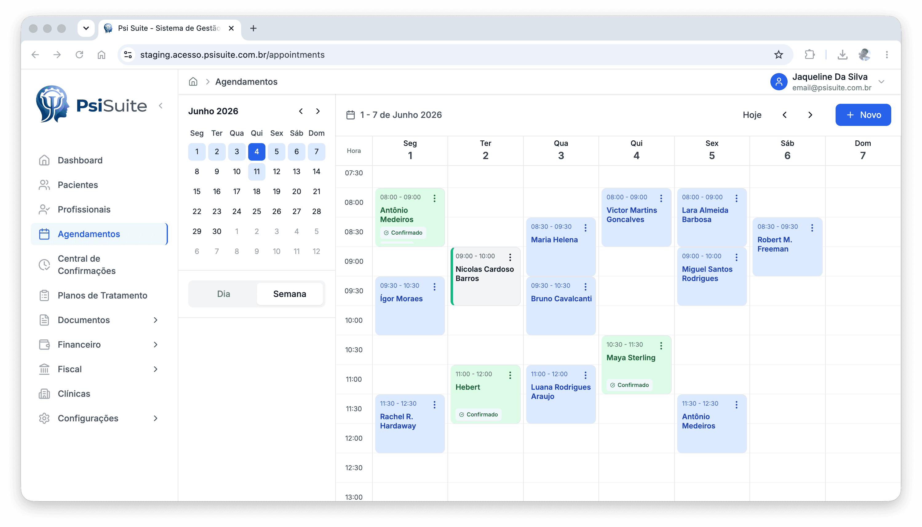 Agenda Inteligente — 1