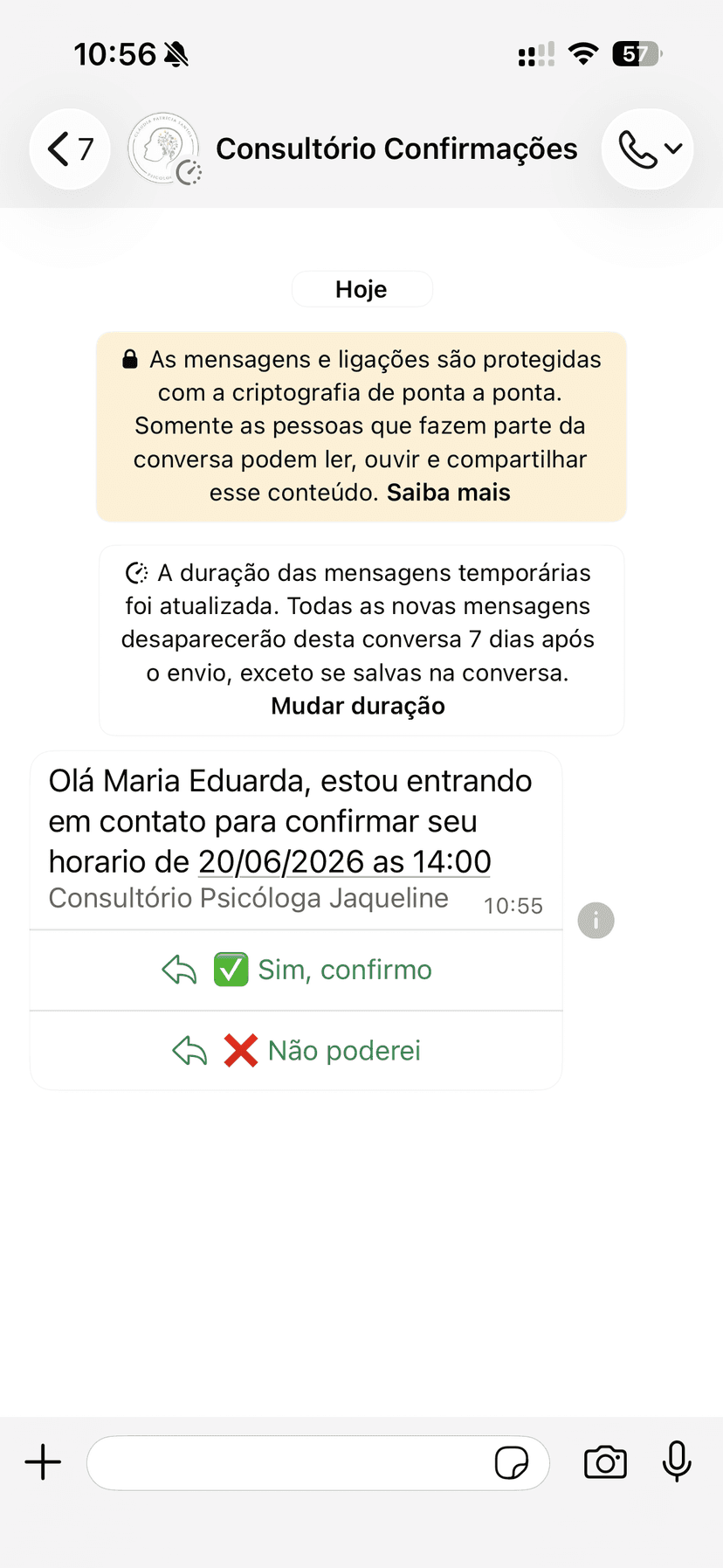Central de Confirmaciones — 2